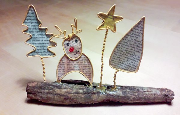 Adventselchgesteck